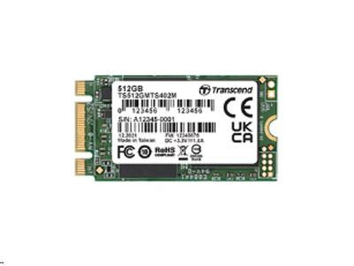 Transcend 512GB, M.2 2242 Ssd, Sata3 B+M Key, Mlc - TS512GMTS402M
