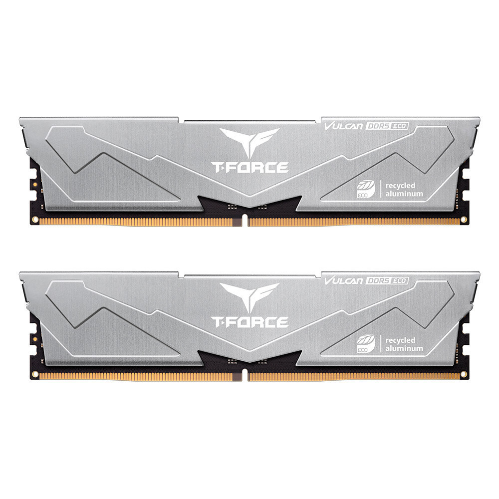 TEAMGROUP VULCAN ECO DDR5 DESKTOP MEMORY SILVER - FLESD532G5600HC36BDC01