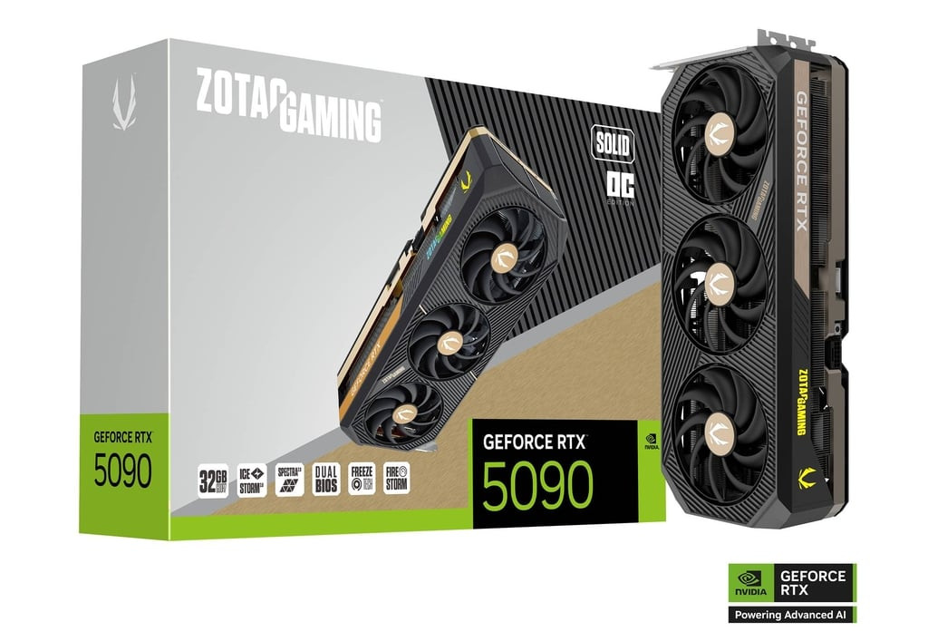 Zotac GAMING GeForce RTX 5090 SOLID OC - ZT-B50900J-10P