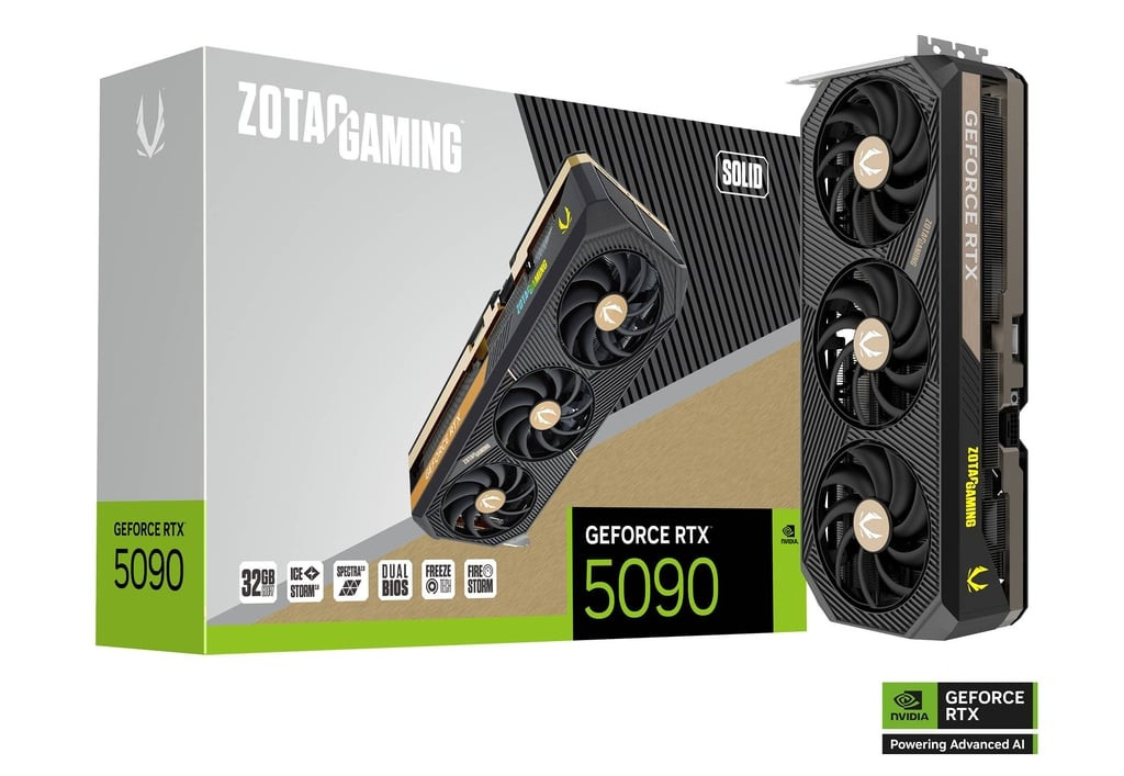 Zotac GAMING GeForce RTX 5090 SOLID - ZT-B50900D-10P