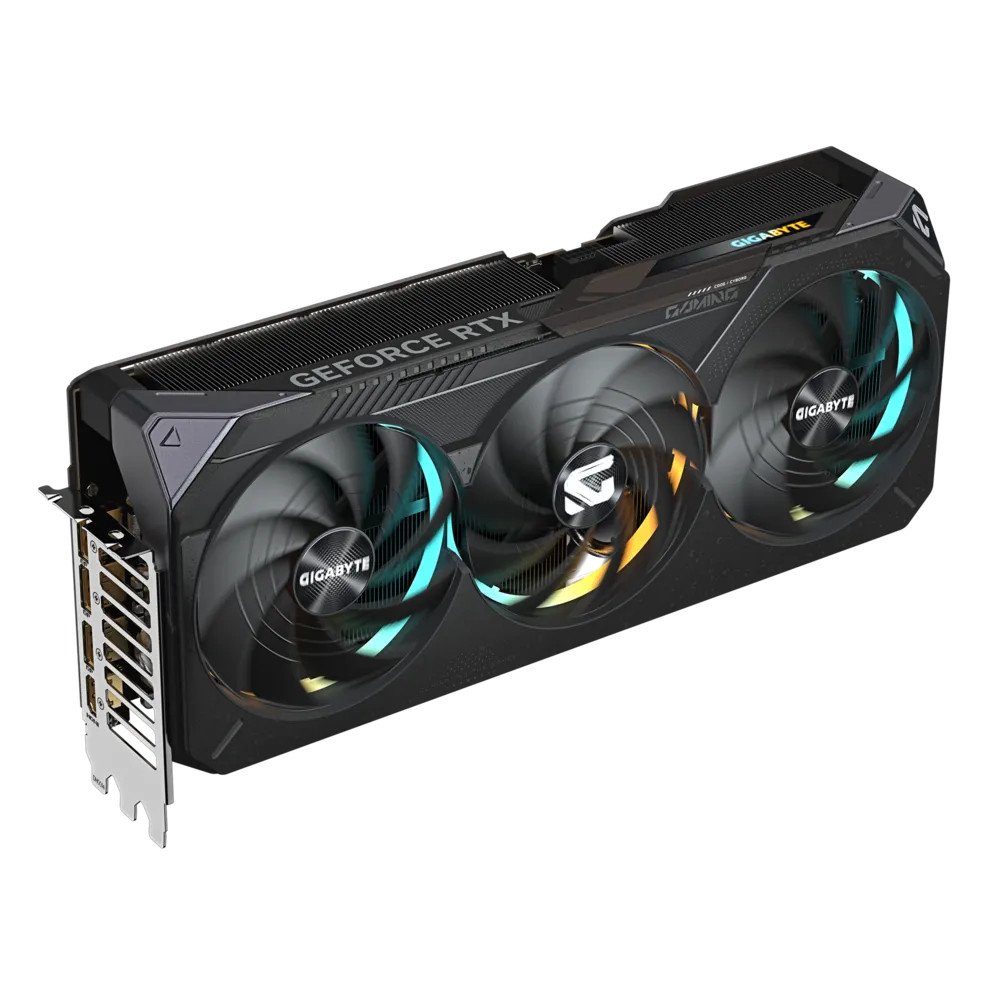 Gigabyte GeForce RTX 5090 Graphic Card - 32 GB GDDR7 - 7680 x 4320 - 512 bit Bus Width - PCI Express 5.0 - DisplayPort - 3 x DisplayPort - HDMI - VGA - GV-N5090GAMING OC-32GD