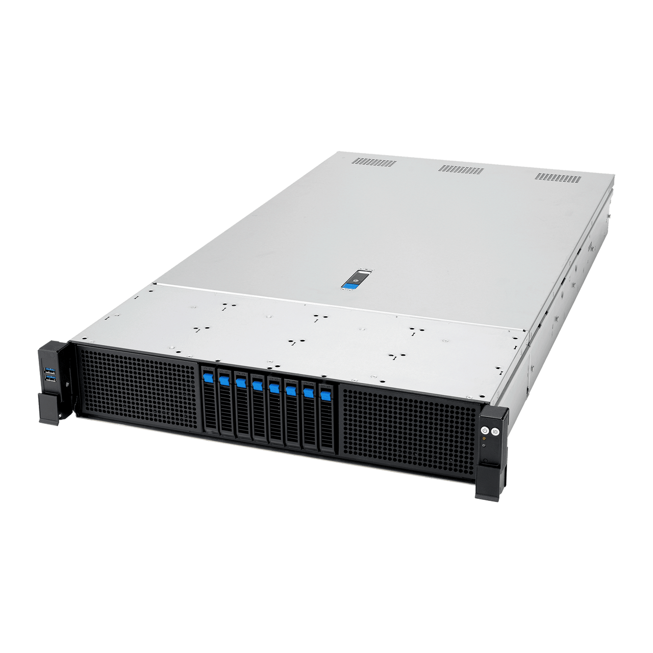 Asus AMD EPYC 9005 Dual-Processor 2U Server - Optimized with Up to Three Dual-Slot Gpus, Supports Up To 24 RDIMM, Eight Tri-Mode Storage, Eight Pcie 5.0 Expansion Slots, Two OCP 3.0 - RS720A-E13-RS8G
