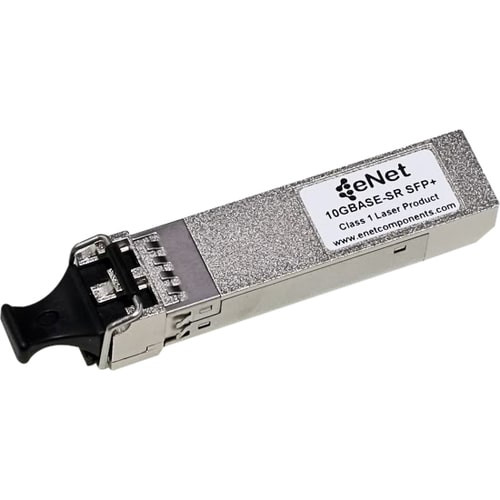 Enet Juniper Compatible SRX-SFP-10GE-SR TAA Compliant Functionally Identical 10GBASE-SR SFP+ 850nm Duplex LC Connector - SRX-SFP-10GE-SR-ENC
