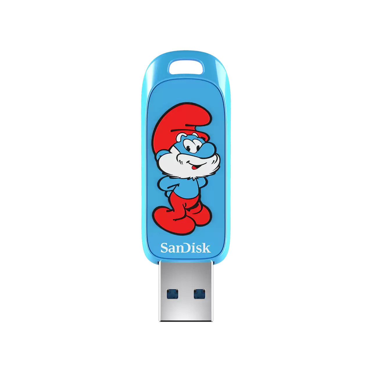 Sandisk Smurfs USB Flash Drive - 128GB - SDCZIS-128G-G46 Sandisk Smurfs USB Flash Drive - 128GB - SDCZIS-128G-G46
