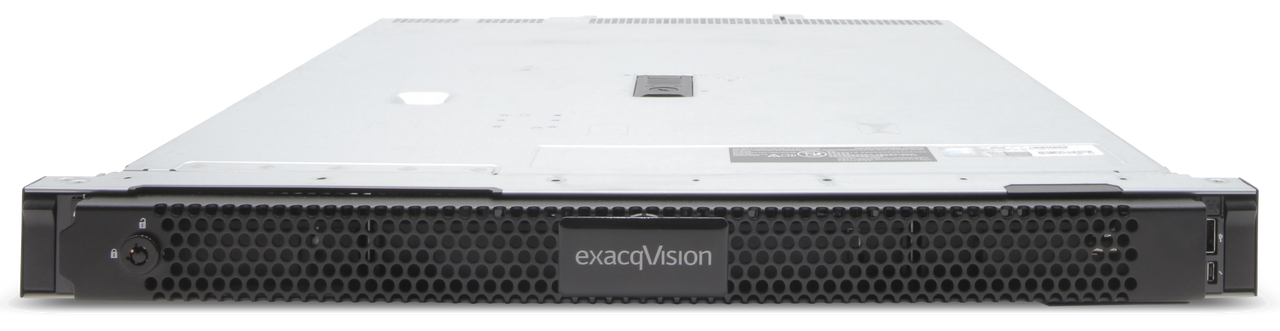 Exacq IP 1U Rackmount Redundant X-Series 64TB, Up to 170 IP Cameras, (48TB Usable) - IP08-64T-R1XL