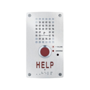 Talk-A-Phone Voip-220 Series Flush Mount Compact IP Help Station - VOIP-220H