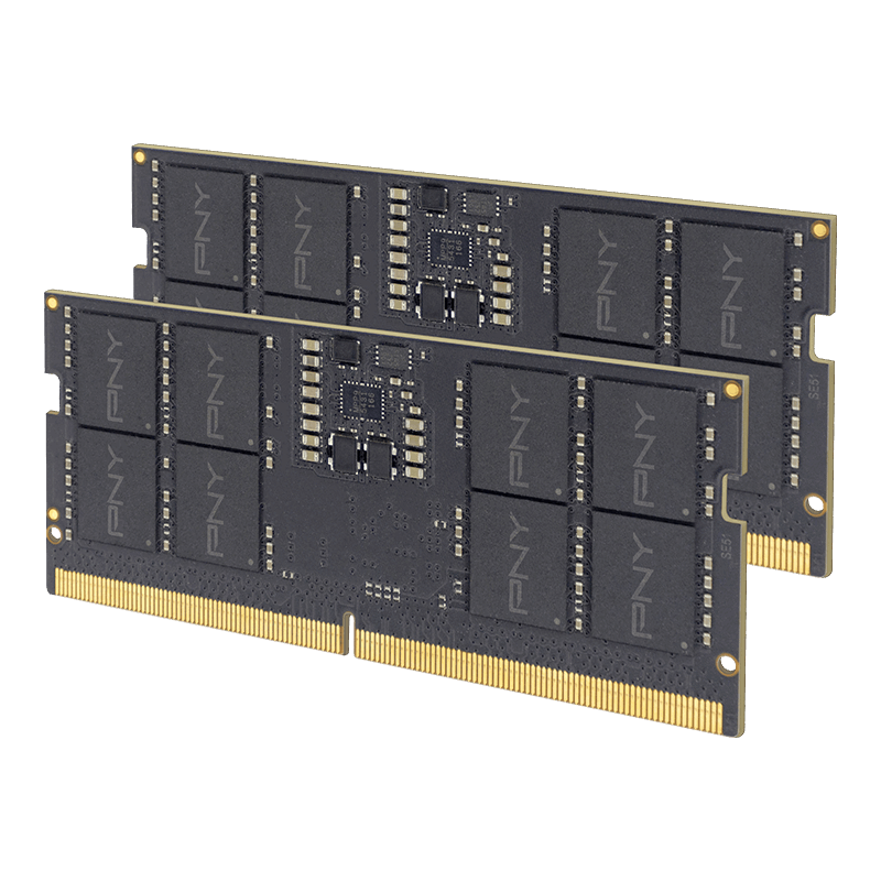 PNY Performance DDR5 5600MHz Notebook Memory, 32GB (2x16GB) - MN32GK2D55600-TB