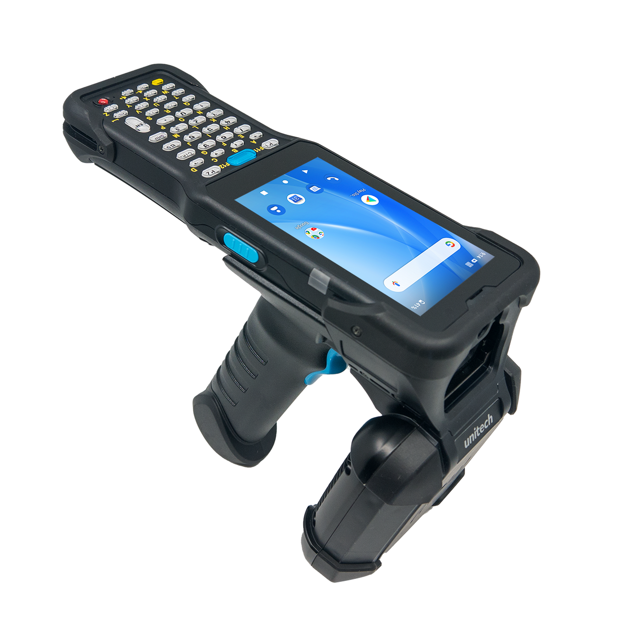 Unitech RFID Rugged Handheld Terminal, 15m Read Range | 6700mAh with Hot-Swap Battery | IMPINJ R2000 - HT730UHF