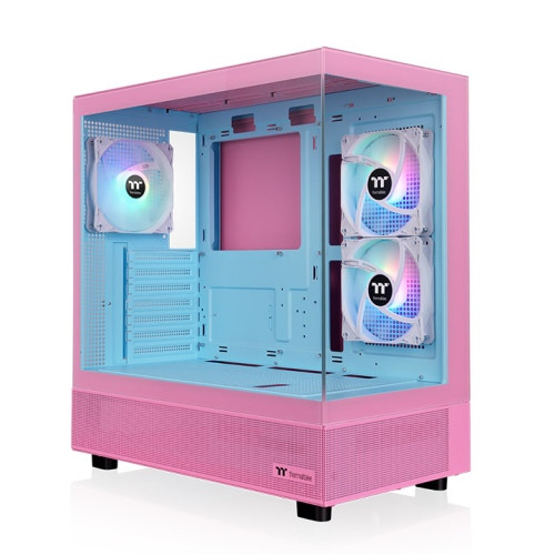 Thermaltake View 270 Plus TG ARGB Bubble Pink Mid Tower Chassis - CA-1Y7-00MAWN-00