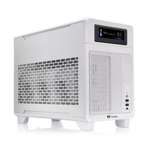 Thermaltake TR100 Snow Mini Tower Chassis - CA-11A-00S6NN-00