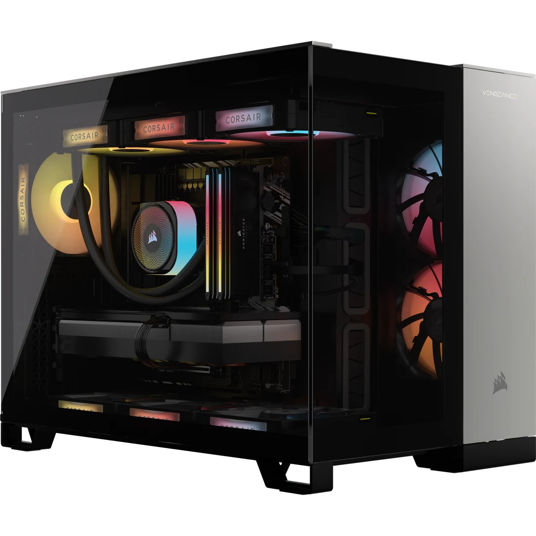 Corsair Vengeance i5200 Gaming Proactive Care with iCUE Link - Black/Satin Gray - Intel Core Ultra 9 285K, GeForce RTX 4080 Super, 32GB DDR5, 4TB M.2 SSD, Win11 Pro - CS-9030019-NA