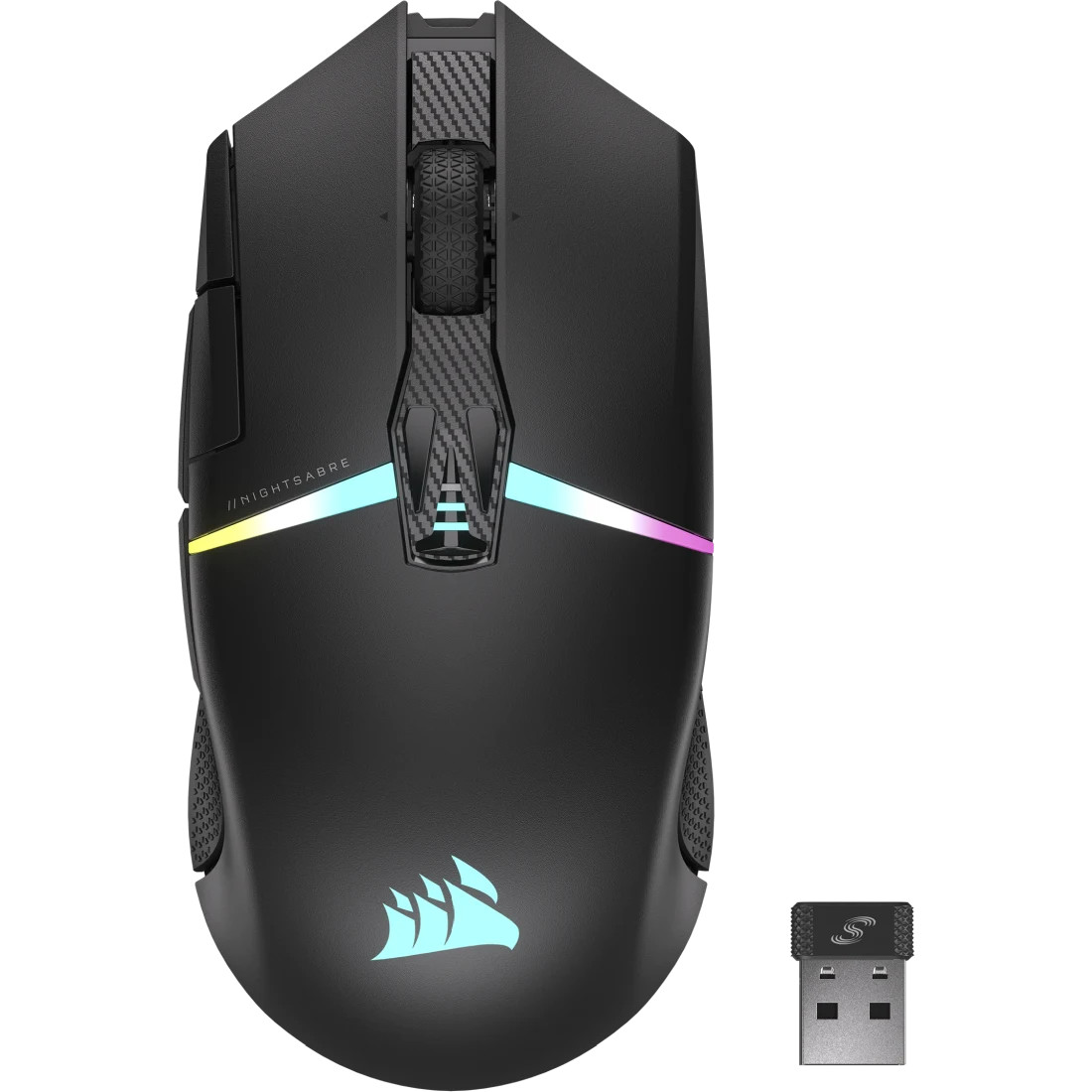 Corsair Nightsabre Wireless RGB Gaming Mouse - CH-931B011-NA