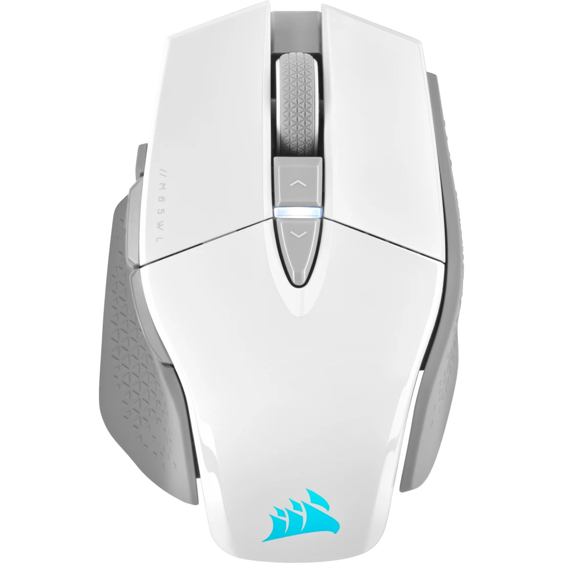 Corsair M65 RGB Ultra Wireless Tunable FPS Gaming Mouse — White - CH-9319511-NA2