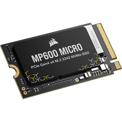 Corsair 1TB MP600 MICRO NVMe PCIe 4.0 M.2 Internal SSD - CSSD-F1000GBMP600MCR