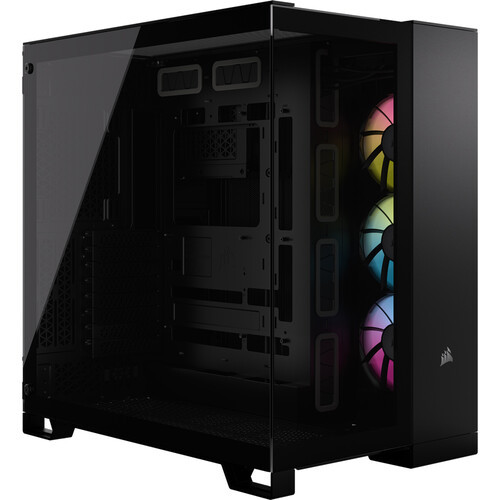 Corsair iCUE LINK 6500X RGB Mid-Tower Dual Chamber Computer Case (Black) - CC-9011269-WW