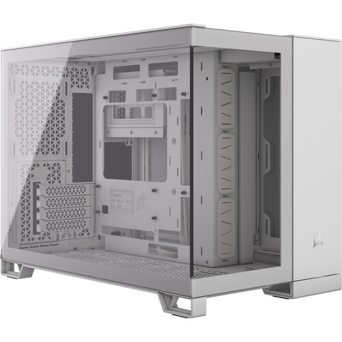 Corsair 2500X Mid-Tower Dual Chamber Case (White) - CC-9011266-WW