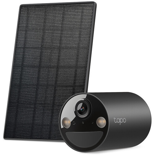 TP-Link Tapo C403 Solar-Powered Smart Wire-Free Security Camera Kit (Black) - TAPO C403 KIT