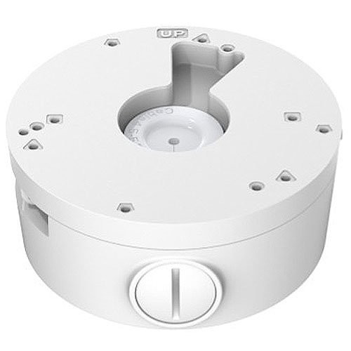 Turing Video Advantage Series Active Deterrence Varifocal Bullet Junction Box, White - TI-VBSLJB