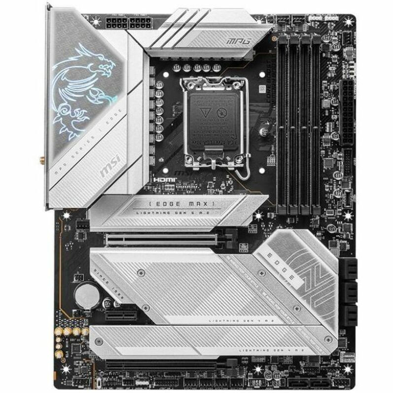 MSI Mpg Z790 Edge Ti Max Wifi Gaming Desktop Motherboard - Intel Z790 Chipset - Socket Lga-1700 - Atx - Core, Pentium Gold, Celeron Processor Supported - 192 Gb Ddr5 Sdram Maximum Ram - Dimm, Udimm - 4 X Memory Slots - Z790Edgetimaxwifi