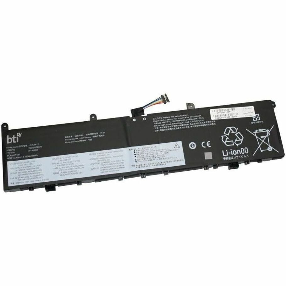 BTI LI7C4PT2 Battery - 01YU911-BTI