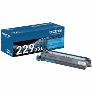 Brother Genuine TN229XXLC Super High-yield Cyan Toner Cartridge - Laser - Cyan - Super High Yield - 4,000 Pages - 1 Each - TN229XXLC
