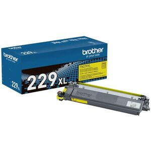 Brother Genuine TN229XLY High-yield Yellow Toner Cartridge - Laser - Yellow - High Yield - 2,300 Pages - 1 Each - TN229XLY
