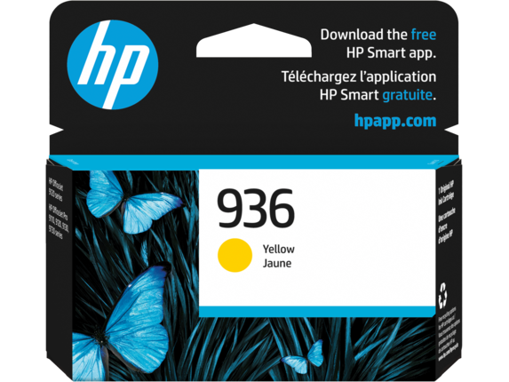 HP 936 Original Inkjet Ink Cartridge - Yellow Pack - 4S6V1LN