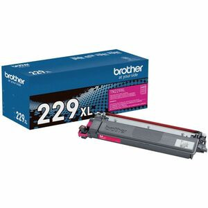 Brother Genuine TN229XLM High-yield Magenta Toner Cartridge - Laser - Magenta - High Yield - 2,300 Pages - 1 Each - TN229XLM