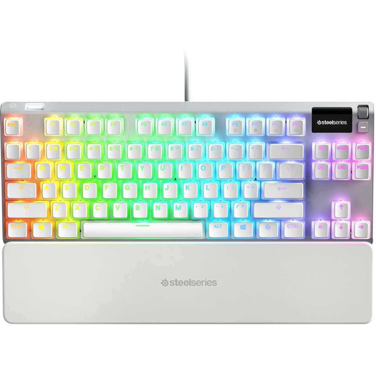 Steelseries Apex 7 TKL Ghost Gaming Keyboard - 64656