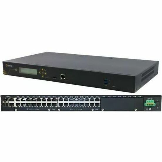 Perle IOLAN SCG34 R-D Console Server - 1000 MB - Twisted Pair, Optical Fiber - 2 Total Expansion Slot(s) - 2 x Network (RJ-45) - 3 x USB - 32 x Serial Port - 10/100/1000Base-T, 1000Base-X - Gigabit Ethernet - Management Port - 04034080