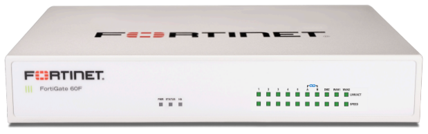 Fortinet FortiGate FG-60F Network Security/Firewall Appliance - FG-60F-BDL-964-60