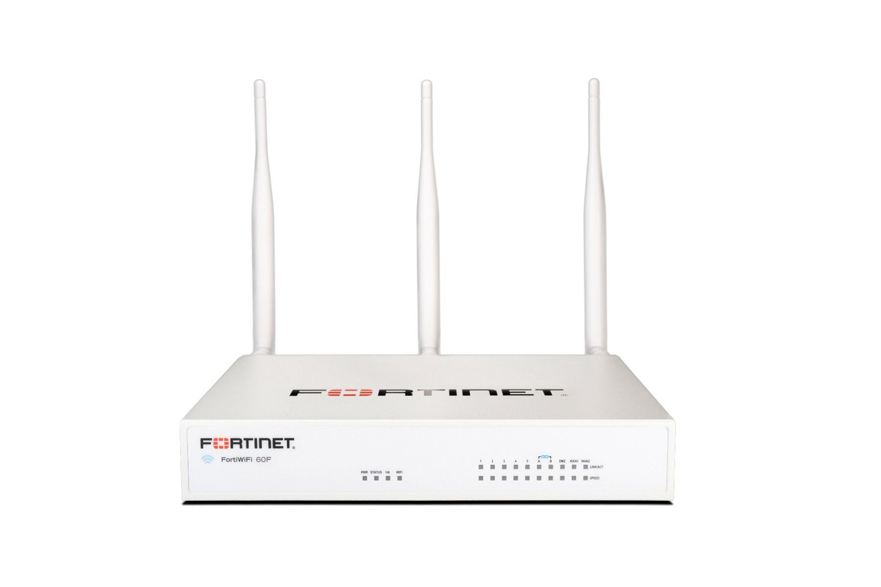 Fortinet FortiWifi FWF-61F Network Security/Firewall Appliance - FWF-61F-D-BDL-964-36