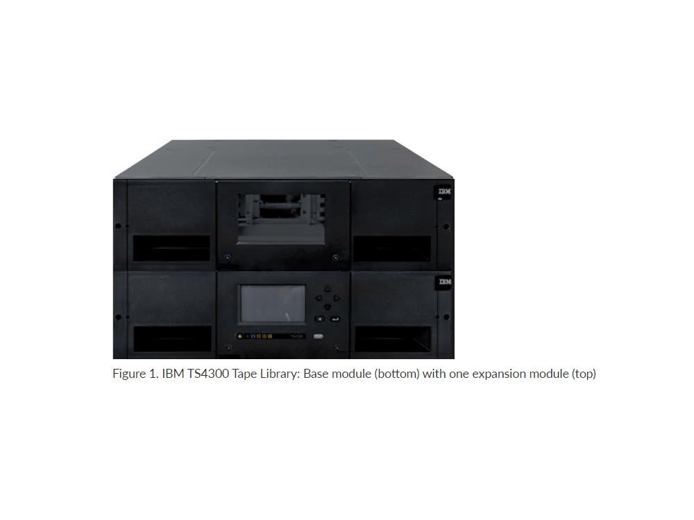 Lenovo Ibm Ts4300 Tape Library (machine Type 6741) Combines Ibm Enterprise Tape Automation And Reliability With Open System Affordability. It Is A High-density, Highly Scalable, Easy-to-manage - 6741B1F