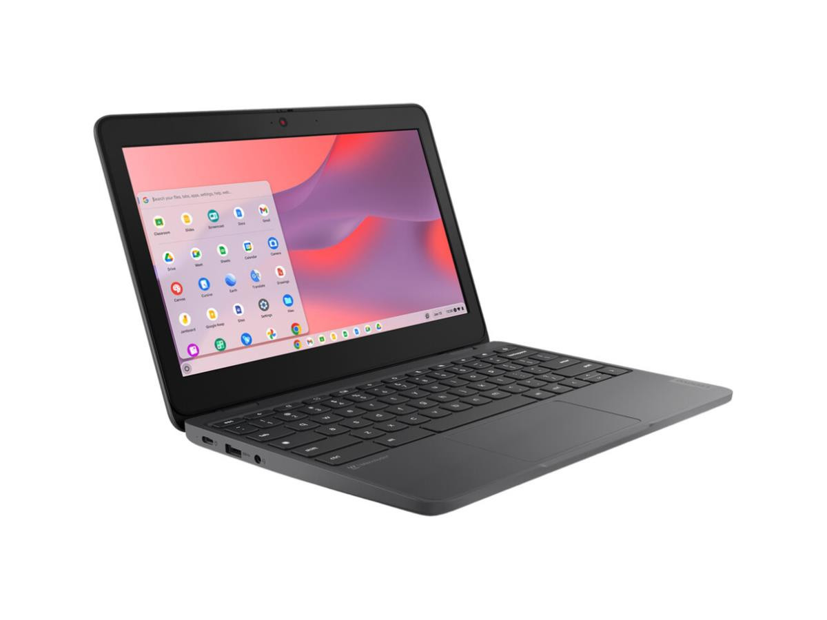 Lenovo 100e G4 - Mediatek Mediatek Kompanio (2.00ghz 256kb) - 11.6in 1366 X 768 Non-touch Display - Chrome Os - 4.0gb - 1x32gb Emmc - Integrated Graphics - Bt 5.1 Or Above - Mt7921 Wi-fi 6 - 720p Hd - 3 Cell Li-pol 47wh - 1 Year Mail-in - 82W00001US