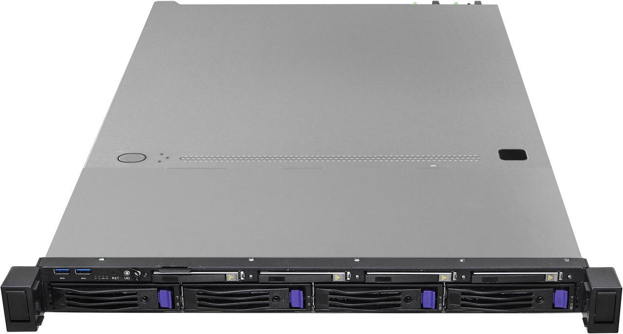AsRock Rack 1U4L4E-GENOA/2T 1U Rackmount Storage Server Barebone Single Socket SP5 (LGA 6096) AMD EPYC™ 9004 series processors 4 NVMe 4 SATA bays Dual 10G Lan