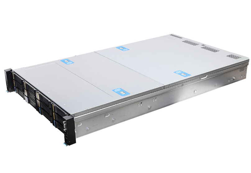AsRock Rack 2U12L8E-GENOA2 2U Rackmount with 1+1, 80-PLUS Platinum, 2000W CRPS - 12+12 DIMM slots (1DPC), supports DDR5 RDIMM, RDIMM-3DS - 8 hot-swap 3.5"/2.5" NVMe (PCIe4.0 x4)/SATA drive bays