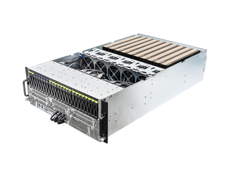AsRock Rack 4U10G-GNR2 4U Rackmount with 3+1, 80-PLUS Platinum, 2000W CRPS - Dual Socket E2 (LGA 4710), supports Intel® Xeon® 6700E-series processors - 16+16 DIMM slots (2DPC), supports DDR5 RDIMM - 18 hot-swap 2.5" NVMe (PCIe5.0 x4) drive bays
