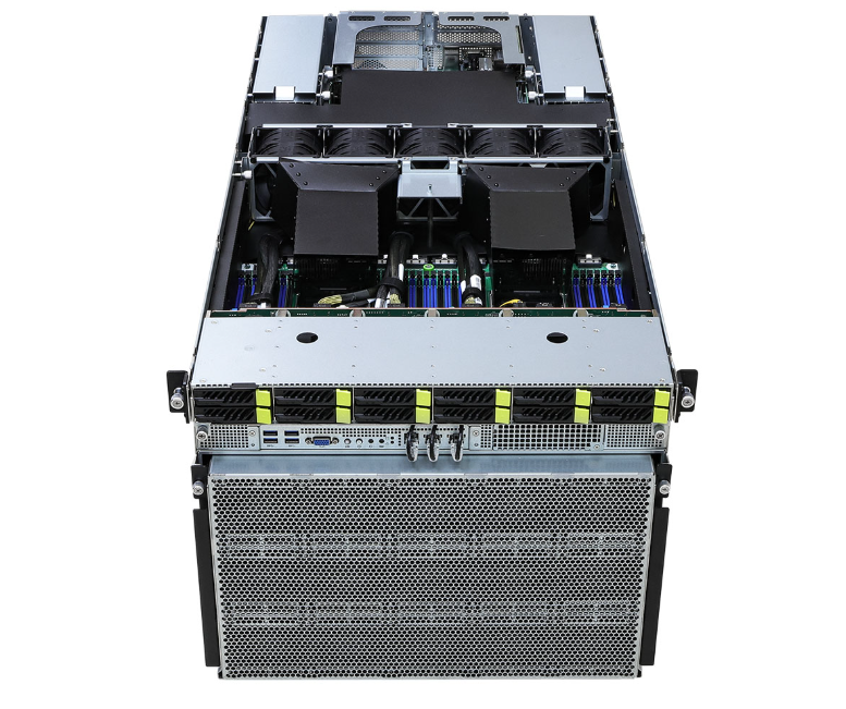 AsRock Rack 8U8X-GNR2 8U Rackmount with 6+6, 80-PLUS Titanium, 3000W CRPS - Dual Socket E2 (LGA 4710), supports Intel® Xeon® 6700E-series processors - 16+16 DIMM slots (2DPC), supports DDR5 RDIMM, RDIMM-3DS