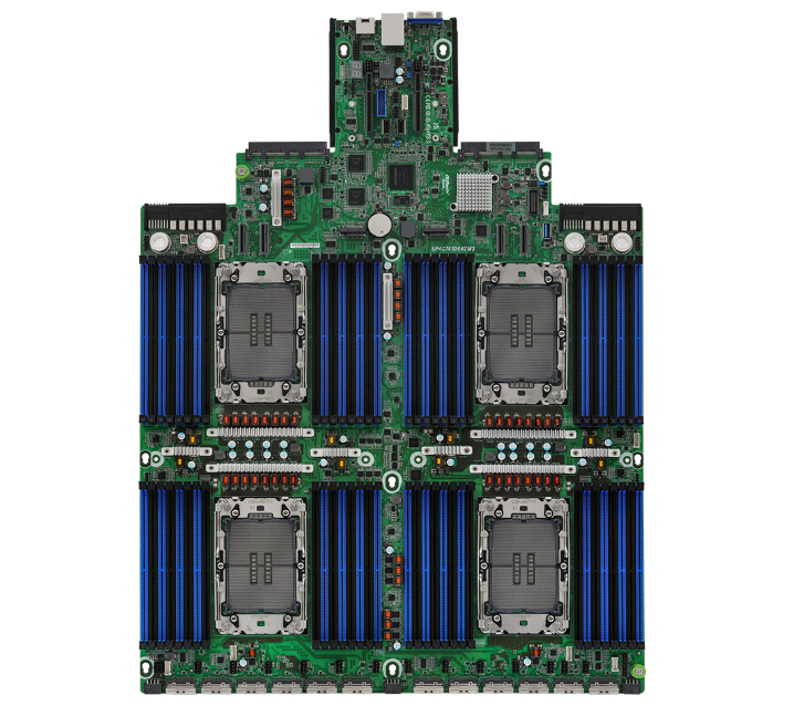 AsRock Rack SP4C741D64TM3 Motherboard - Proprietary (17" x 22.87") - Supports 5th and 4th Gen Intel Xeon Scalable Processors - 16+16+16+16 DIMM slots (2DPC), supports DDR5 RDIMM/ RDIMM-3DS - 2 Slim Cool Edge (PCIe5.0 / CXL1.1 x16)