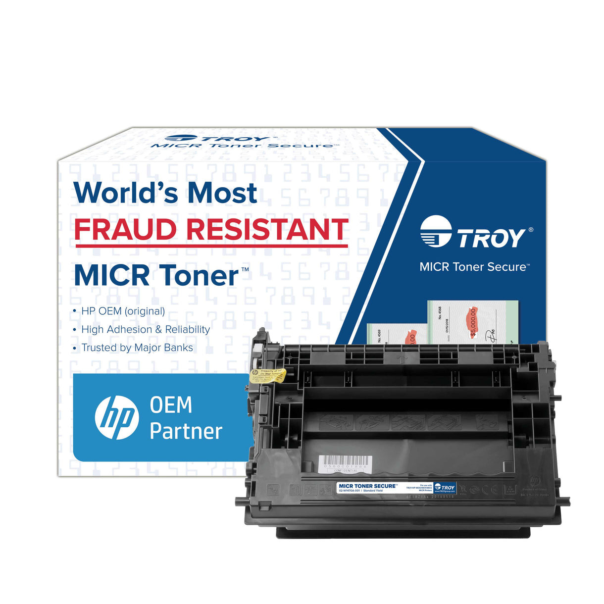 Troy M610E/M611E/M612E Micr Toner Secure Sy Cartridge - 02-W1470A-0E1