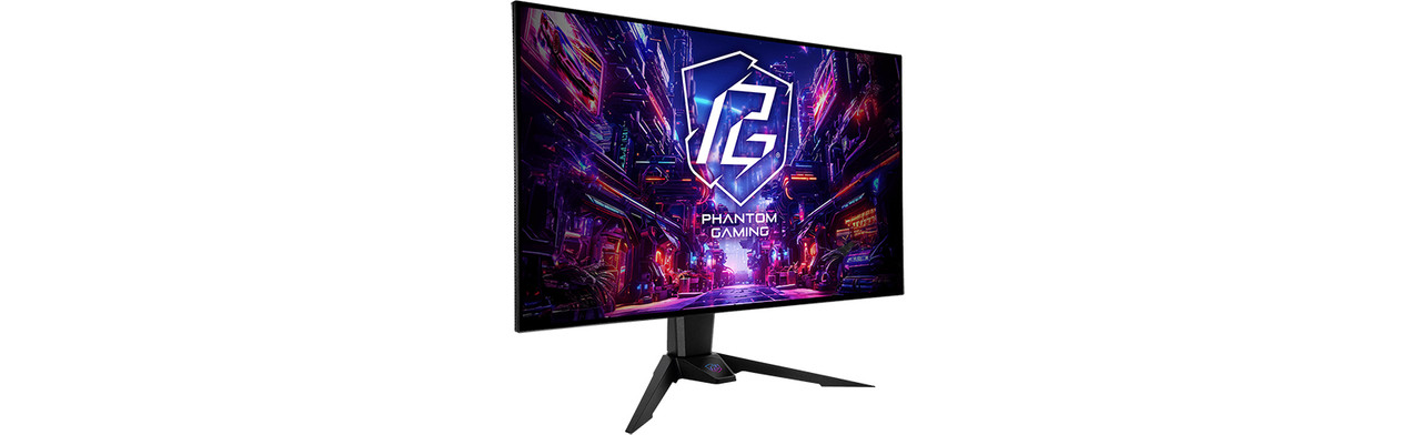 AsRock Phantom Gaming PGO32UFS Monitor - 31.5” 4K/UHD (3840 x 2160) Flat WOLED Display - 240Hz High Refresh Rate - 0.03ms (GTG) Response Time - 99% DCI-P3 / 132% sRGB Color Space