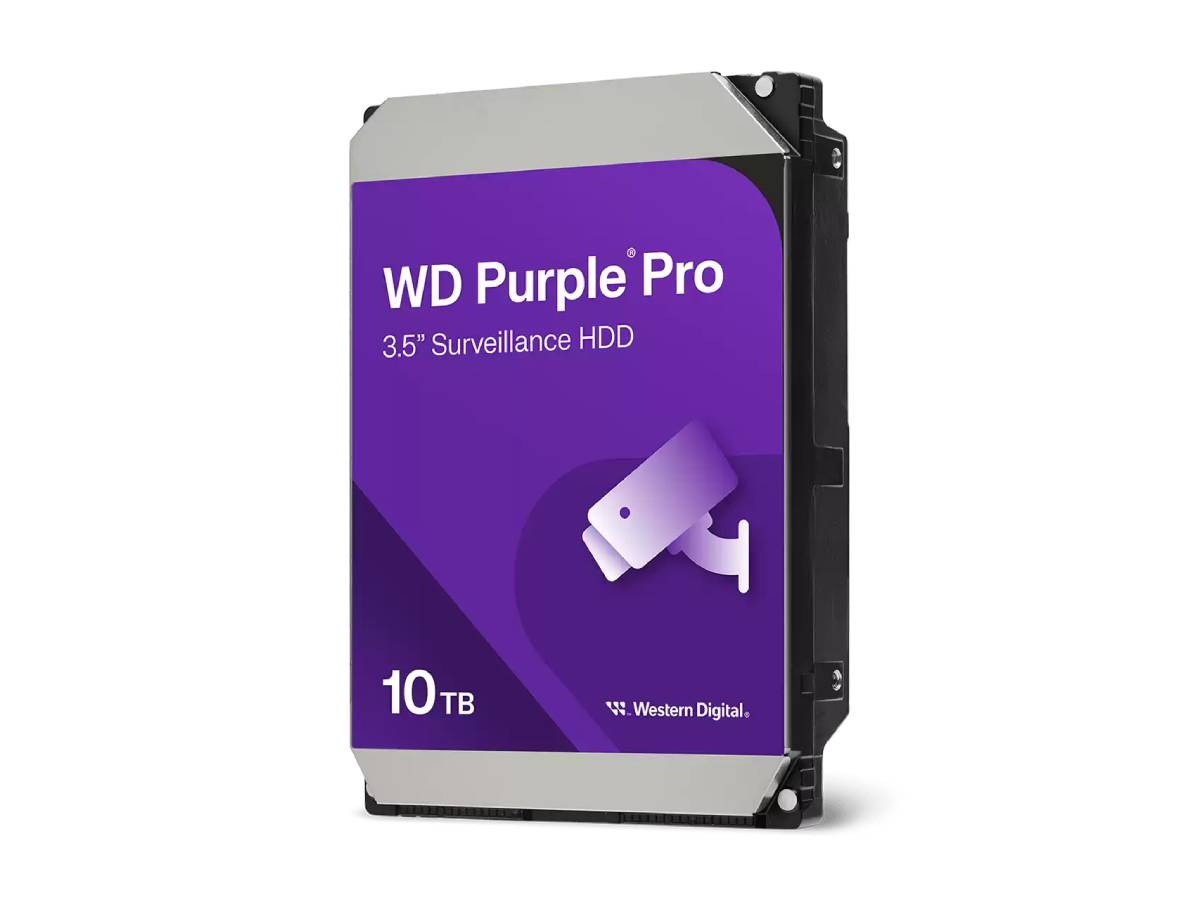Western Digital Purple Pro - 3.5" - 10Tb Hdd - Sata - 256Mbps - 7200Rpm - 256Mb Cache - WD102PURP