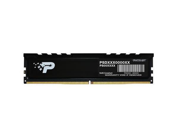 Patriot Signature Premium - DDR5 - 48GB - UDIMM - 5600MHz - 1.1V - CL46 -PSP548G5600KH1