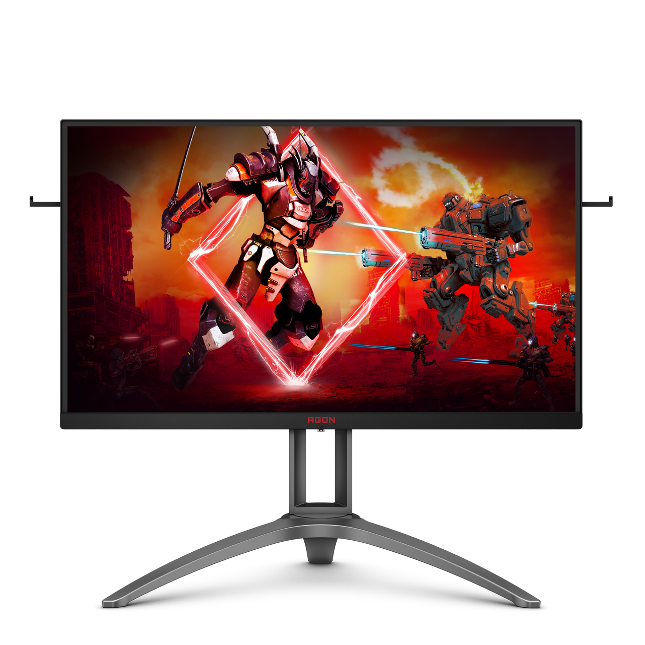AOC Agon AG273QZ Monitor - QHD Resolution (2560 x 1440px) Guarantees Crystal-Clear Pictures. Its Lightning-Fast 240Hz Refresh Rate Suits Both the Needs of Competitive Gamers as Well as Gaming Enthusiasts