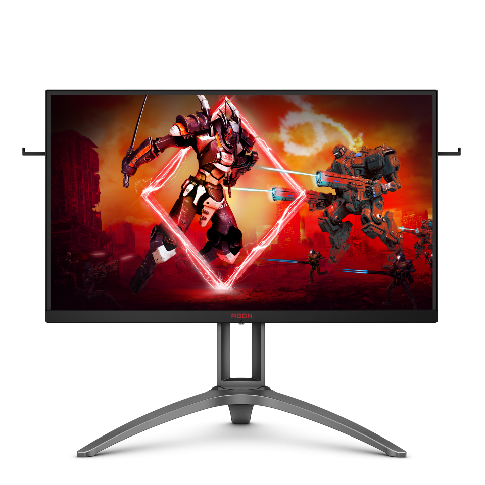 AOC Agon AG273QX Monitor - QHD Resolution (2560 x 1440px) Guarantees Crystal-Clear Pictures. Its Lightning-Fast 240Hz Refresh Rate Suits Both the Needs of Competitive Gamers as Well as Gaming Enthusiasts
