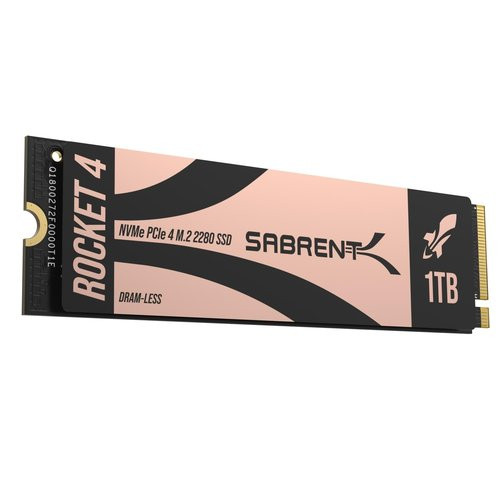 Sabrent Rocket 4L 1TB Internal NVMe M.2 SSD 7000 MB/s (read) and 5300 MB/s (write) -SB-RKT4L-1TB