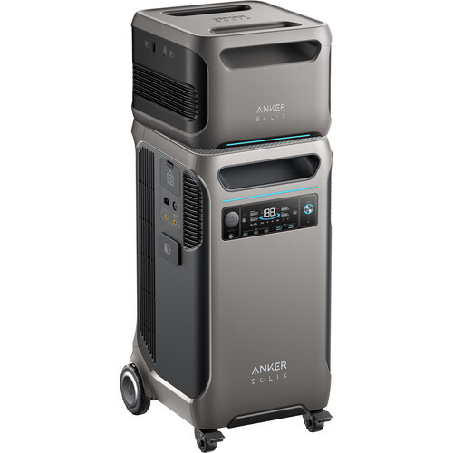 Anker SOLIX F3800 Portable Power Station with Expansion Battery - B1790111