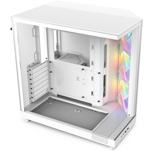 NZXT H6 Flow Mid-Tower Case (White) - CC-H61FW-R1 NZXT H6 Flow Mid-Tower Case (White) - CC-H61FW-R1