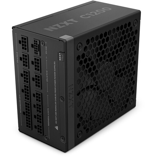NZXT 1200W C1200 Gold ATX 3.1 Computer Power Supply (Black) - PA-2G2BB-US
