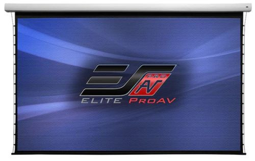 Elite Screens ProAV Tension Pro, 189 Diag. 16:10, Tab-Tensioned Electric Motorized Drop Down Projection Screen - TP189NWX3-E12